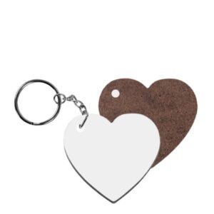 Keyring-HB Gloss-Heart 1-sided